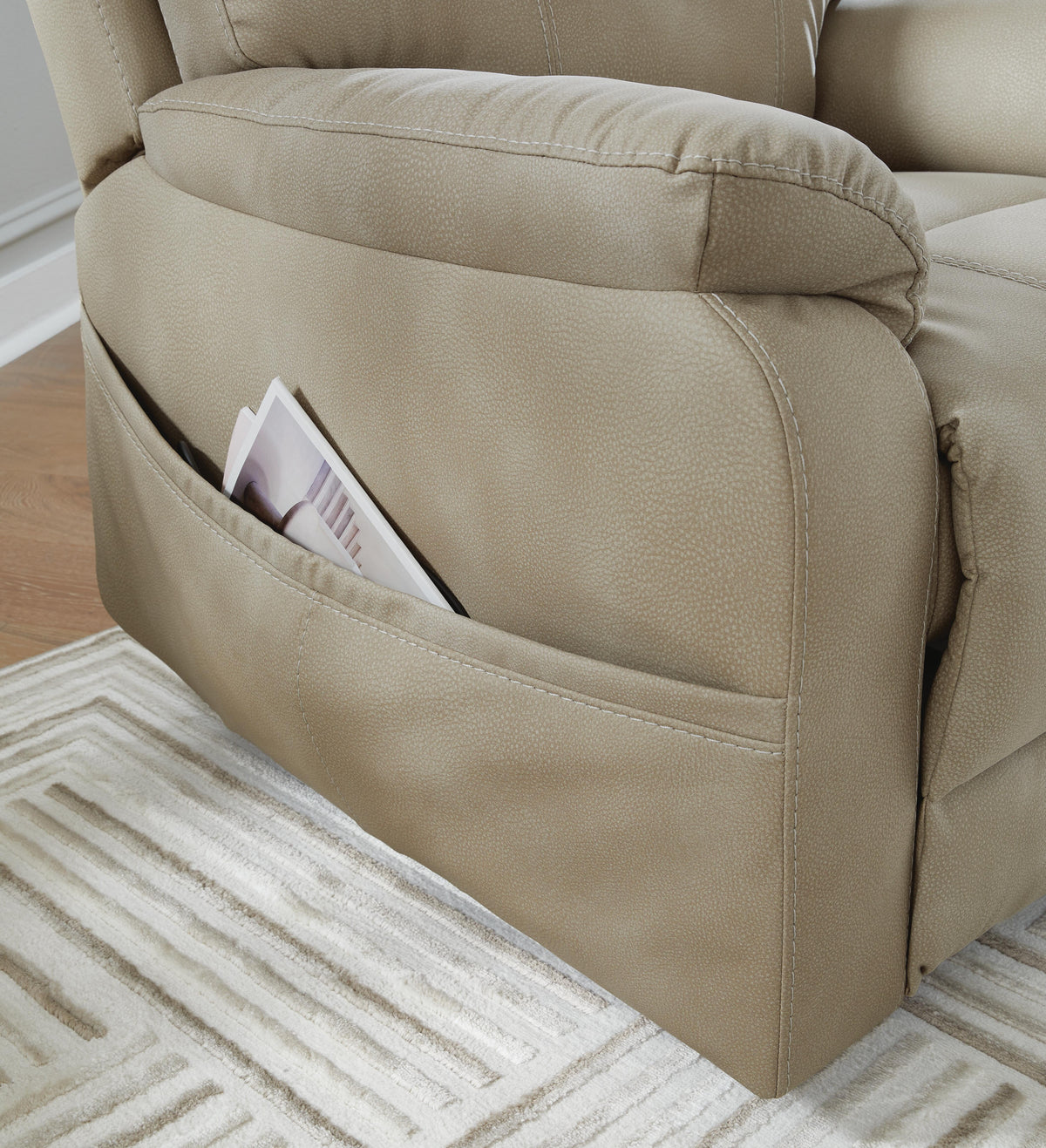Next-Gen Durapella Power Lift Recliner Microfiber