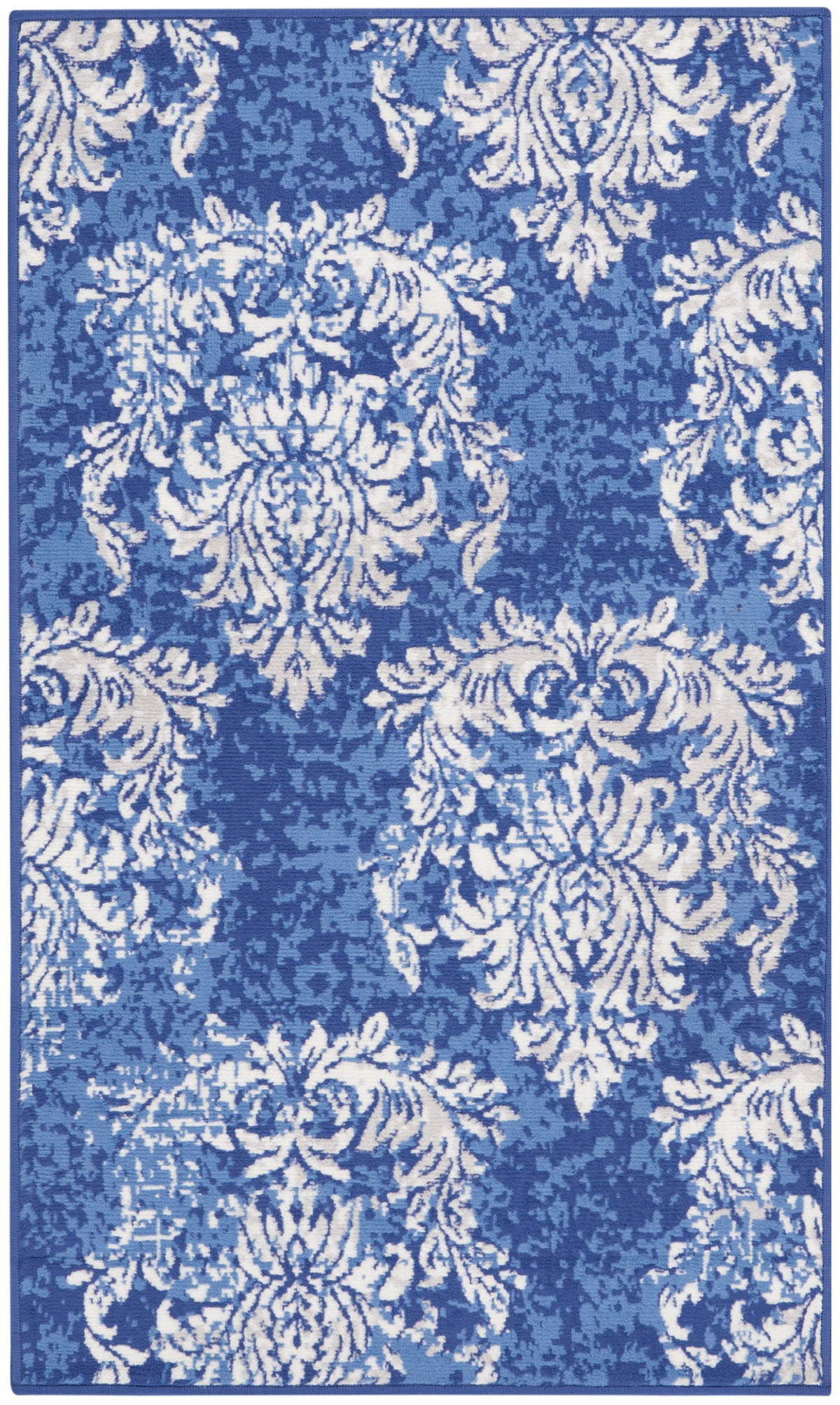 Whimsicle WHS11 Navy Ivory Rug - Rectangle
