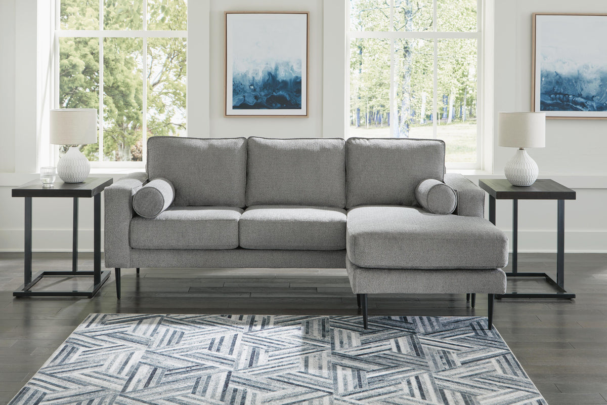 Hazela Sofa Chaise Chenille