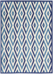 Grafix GRF18 White Blue Rug - Rectangle