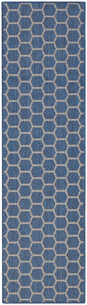 Twist Reversible TWS01 Blue Rug - Runner