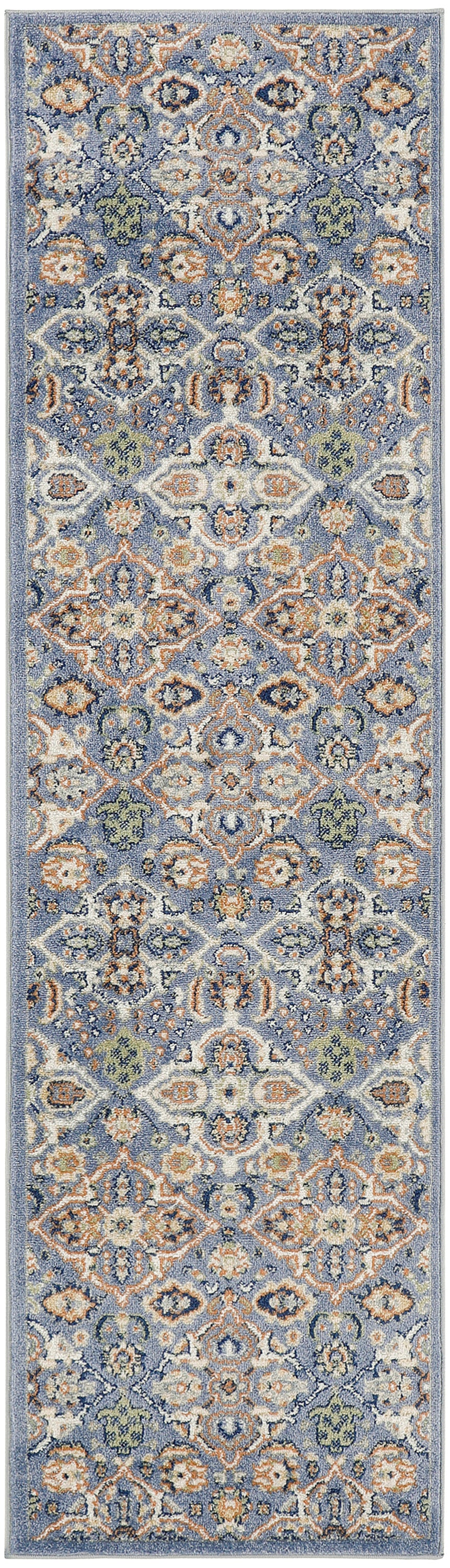 Allur ALR03 Light Blue Rug - Runner