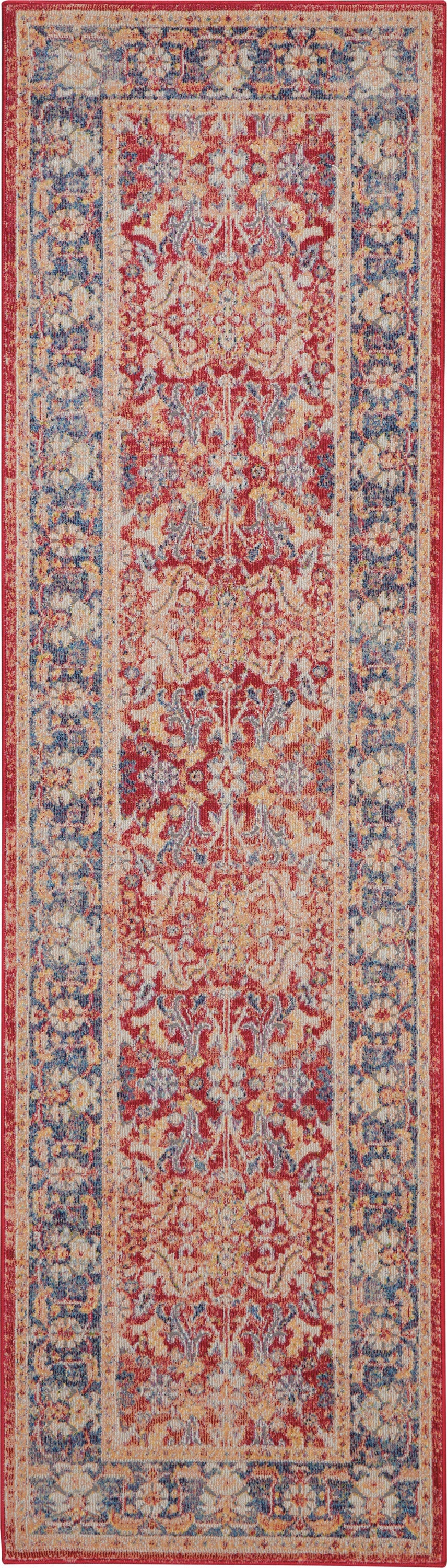 Ankara Global ANR02 Red Rug - Runner