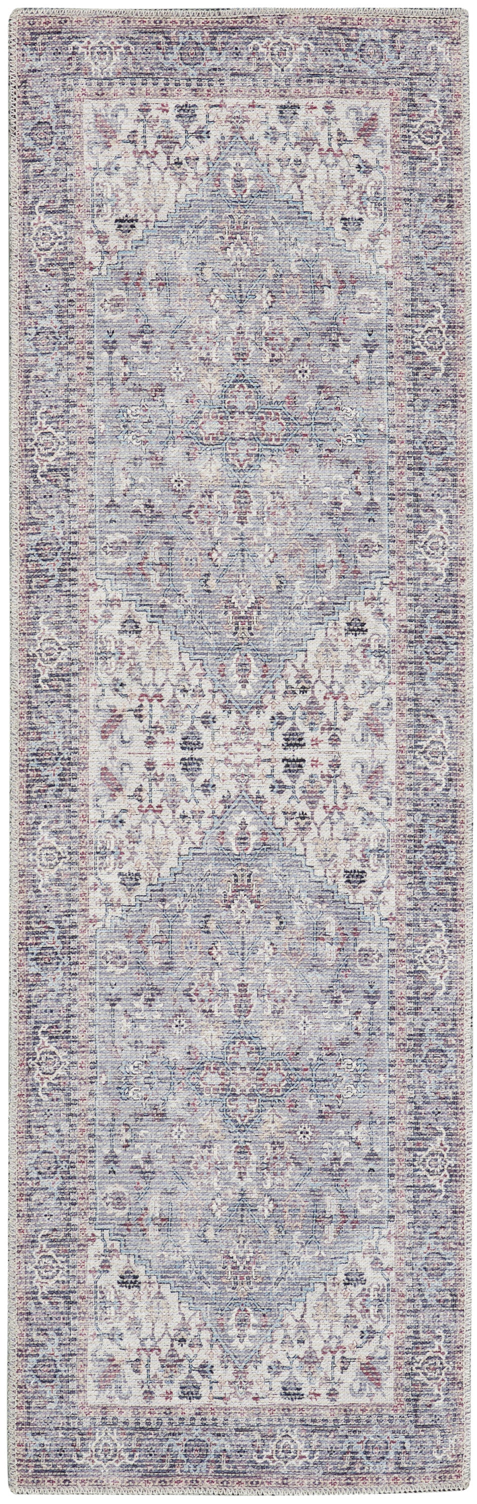 New Concept Washables SR104 Grey Rug - Runner