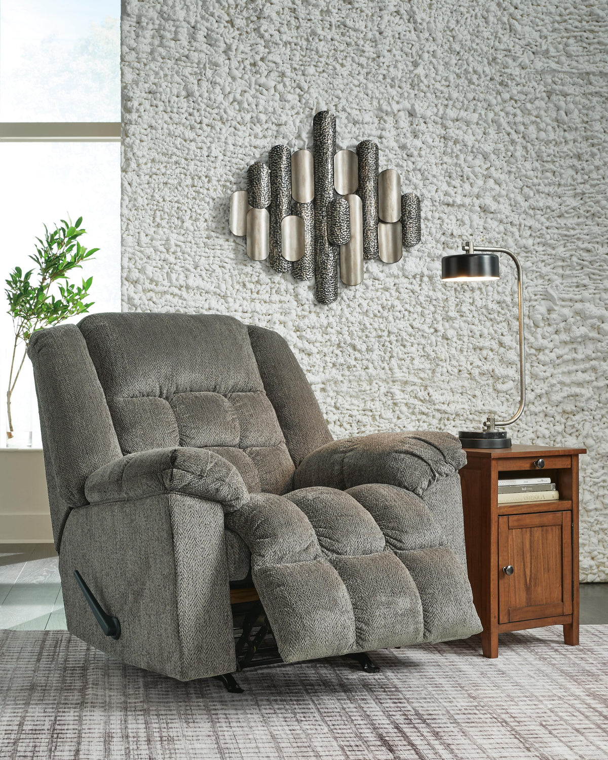 Kegler Rocker Recliner Chenille