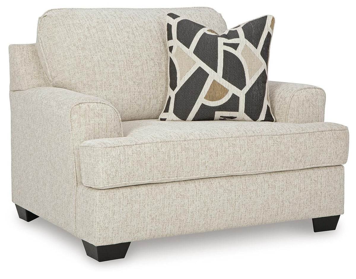 Heartcort Sofa, Loveseat, Oversized Chair and Ottoman