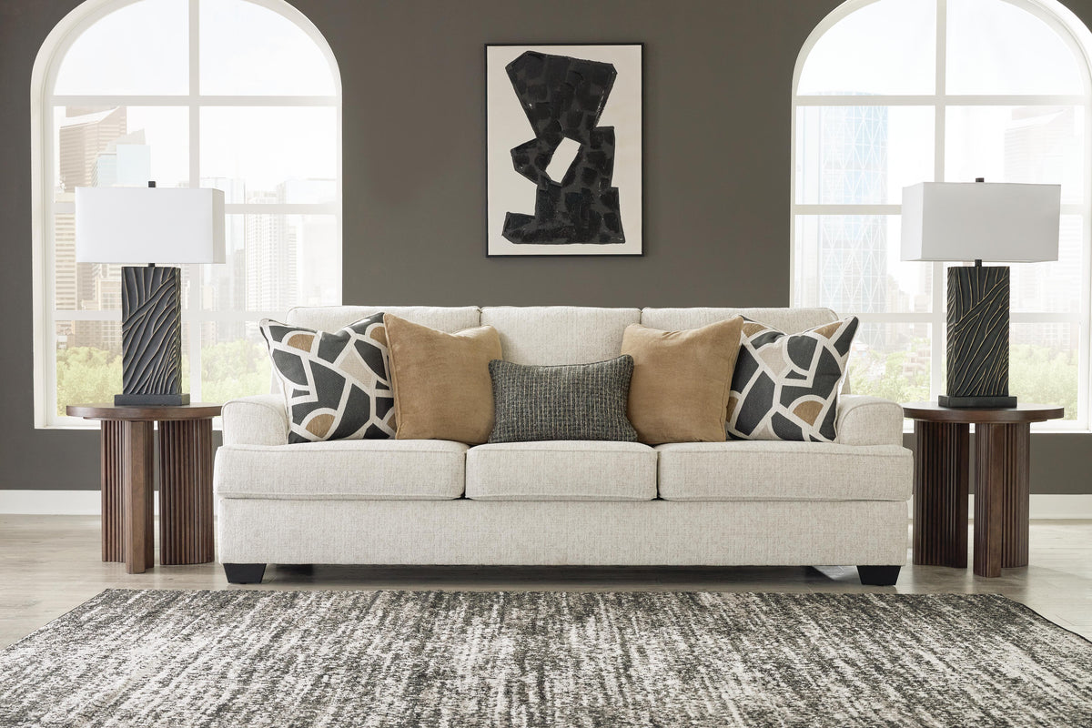 Heartcort Sofa, Loveseat, Oversized Chair and Ottoman