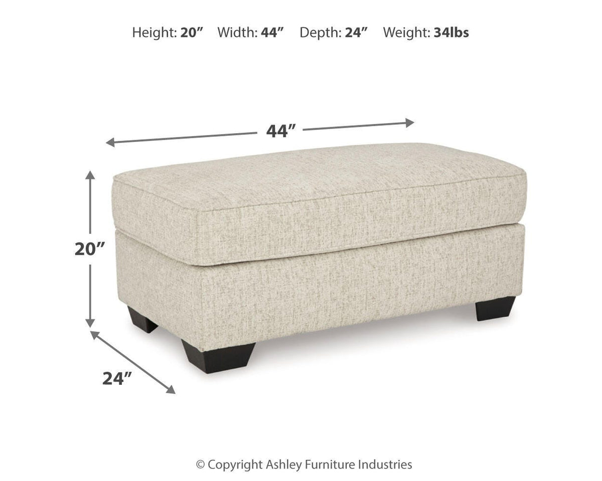 Heartcort Sofa, Loveseat, Oversized Chair and Ottoman