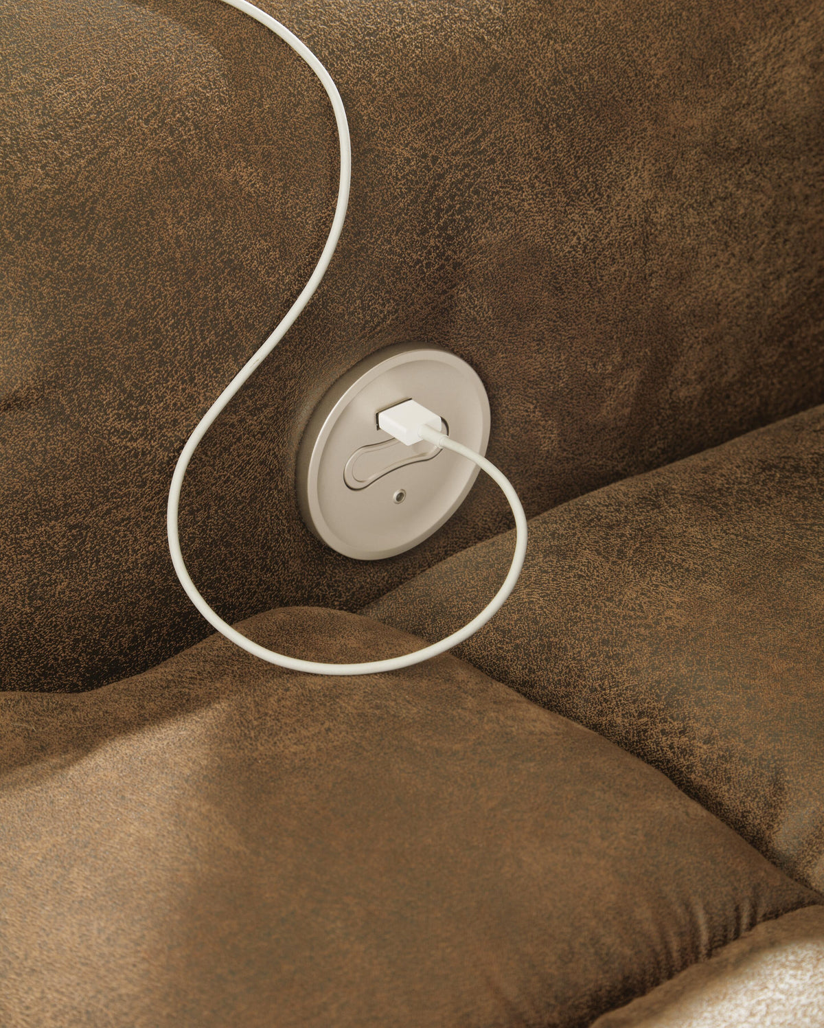 Boothbay 2 Seat Reclining Power Sofa Faux Leather