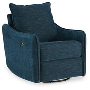 McBurg Swivel Power Recliner Microfiber
