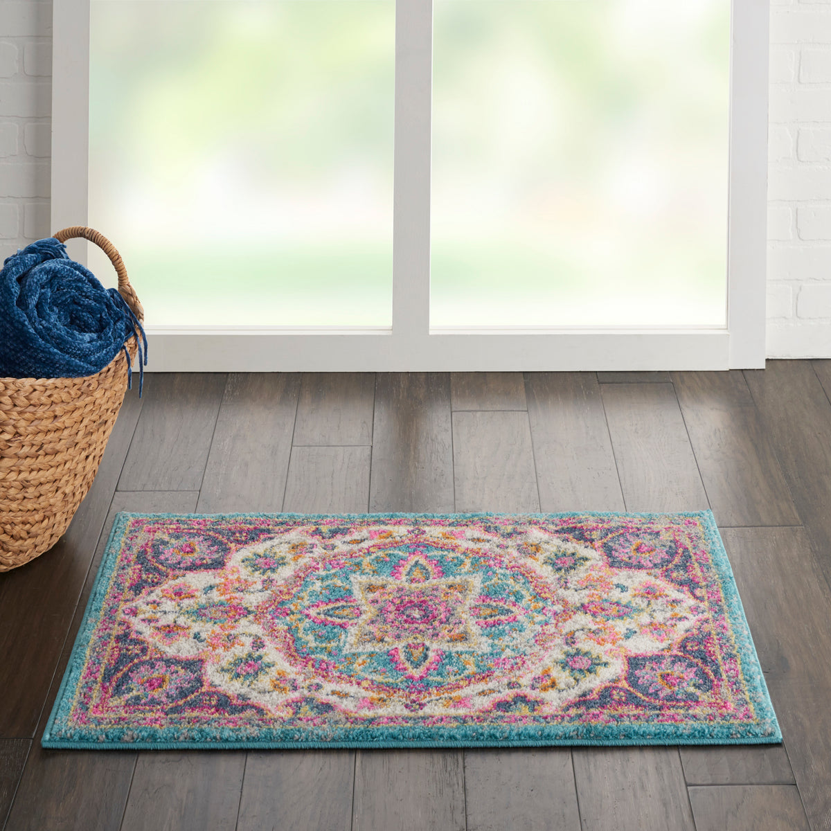 Passion PSN22 Ivory Multicolor Rug - room scene