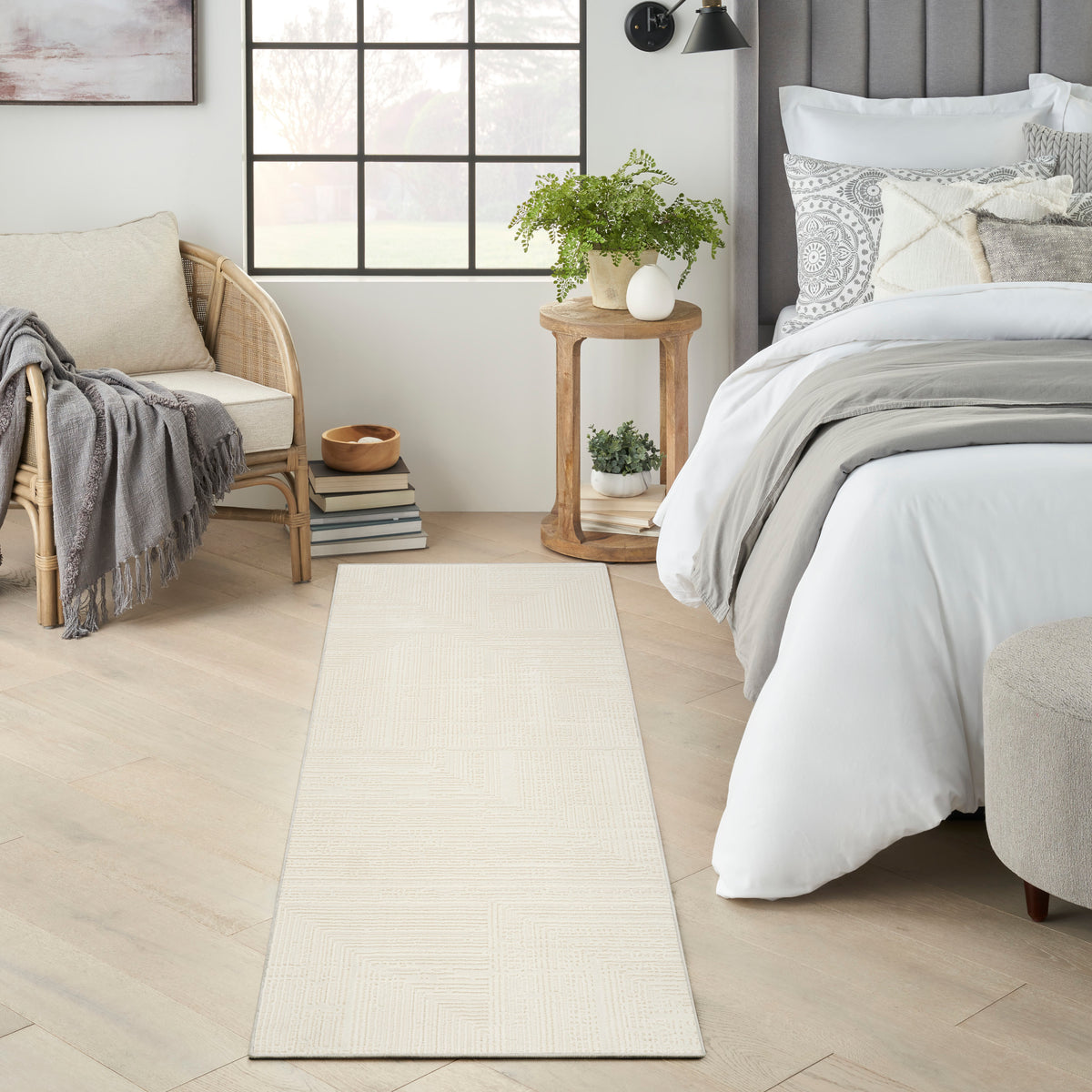 Sustainable Trends SUT07 Ivory Rug - room scene