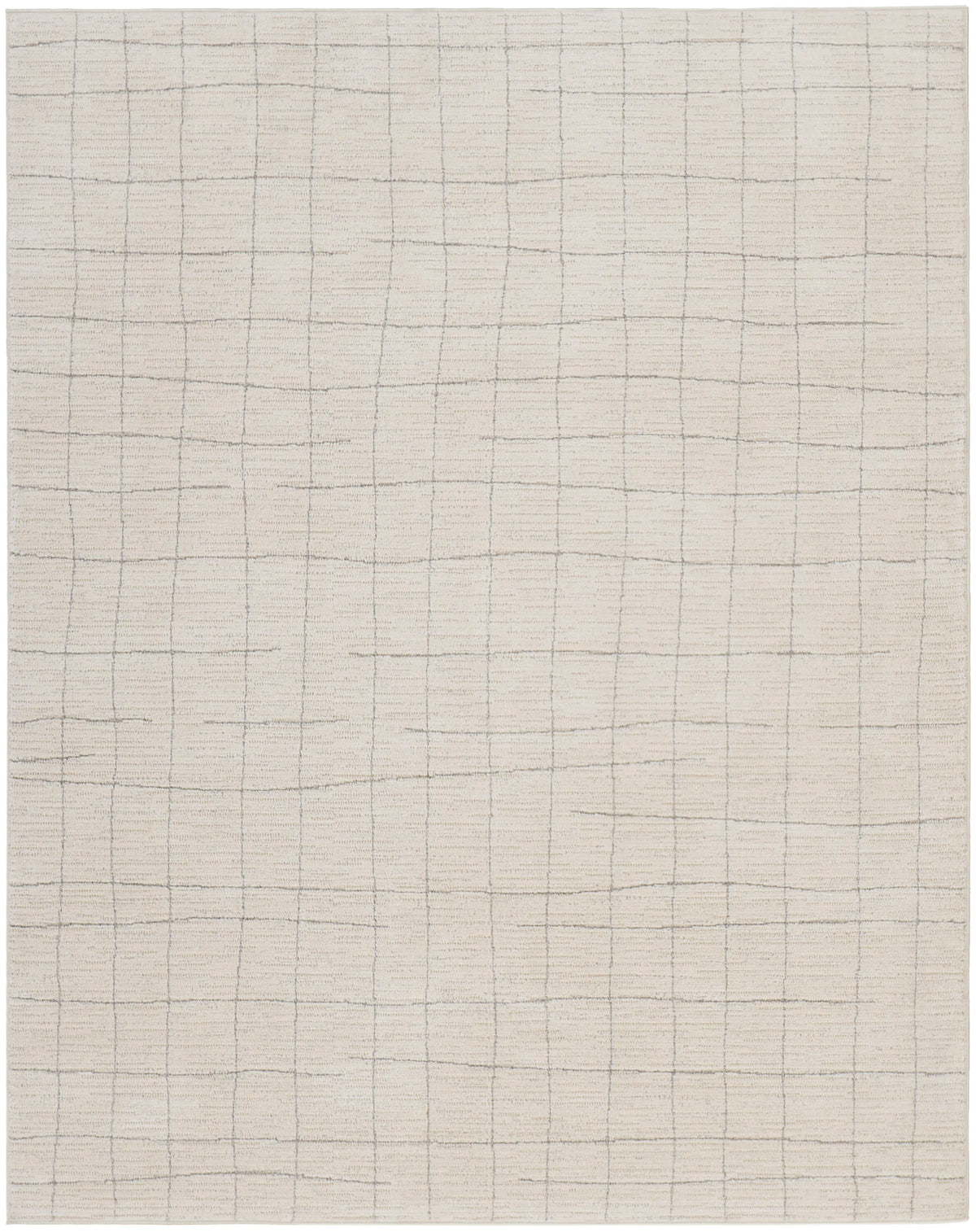 Andes AND04 Ivory Grey Rug - Rectangle