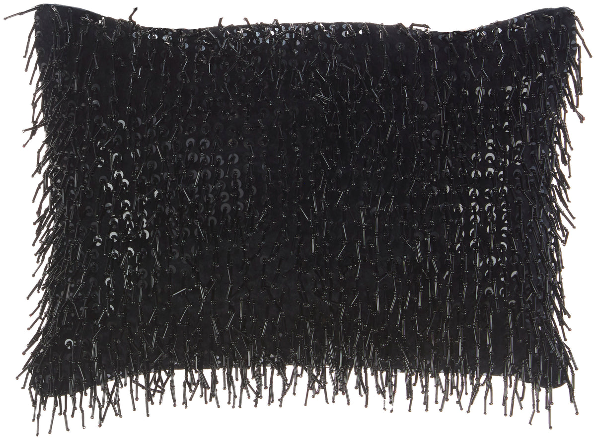 Sofia Z0727 Black 10" x 14" Throw Pillows