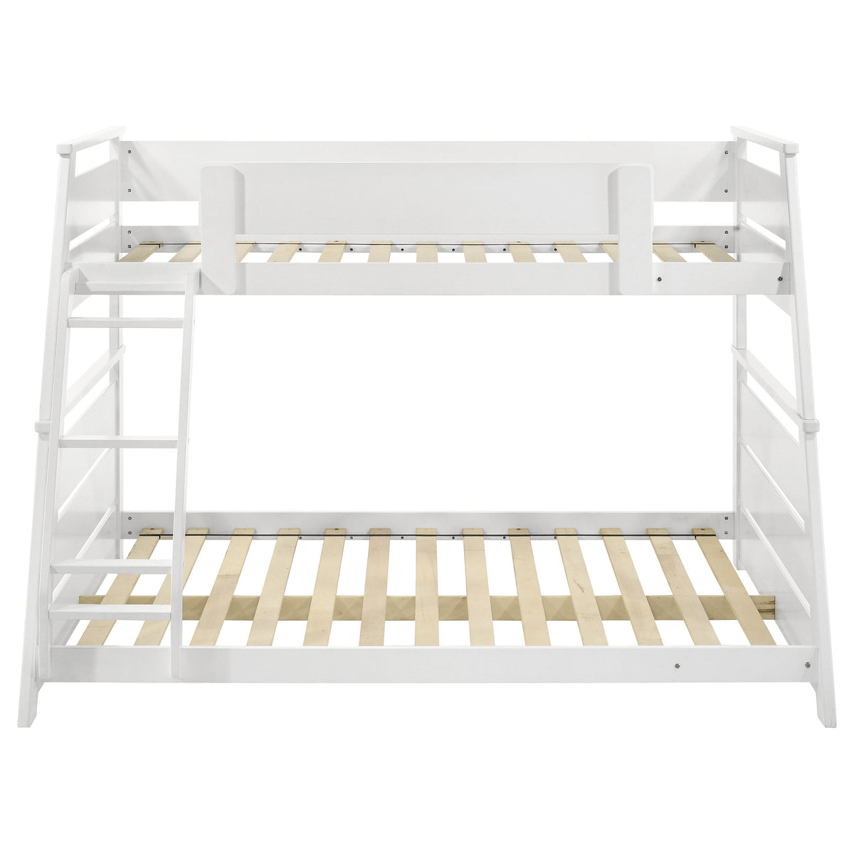 Holden Wood Veneer Twin Over Full Bunk Bed - White