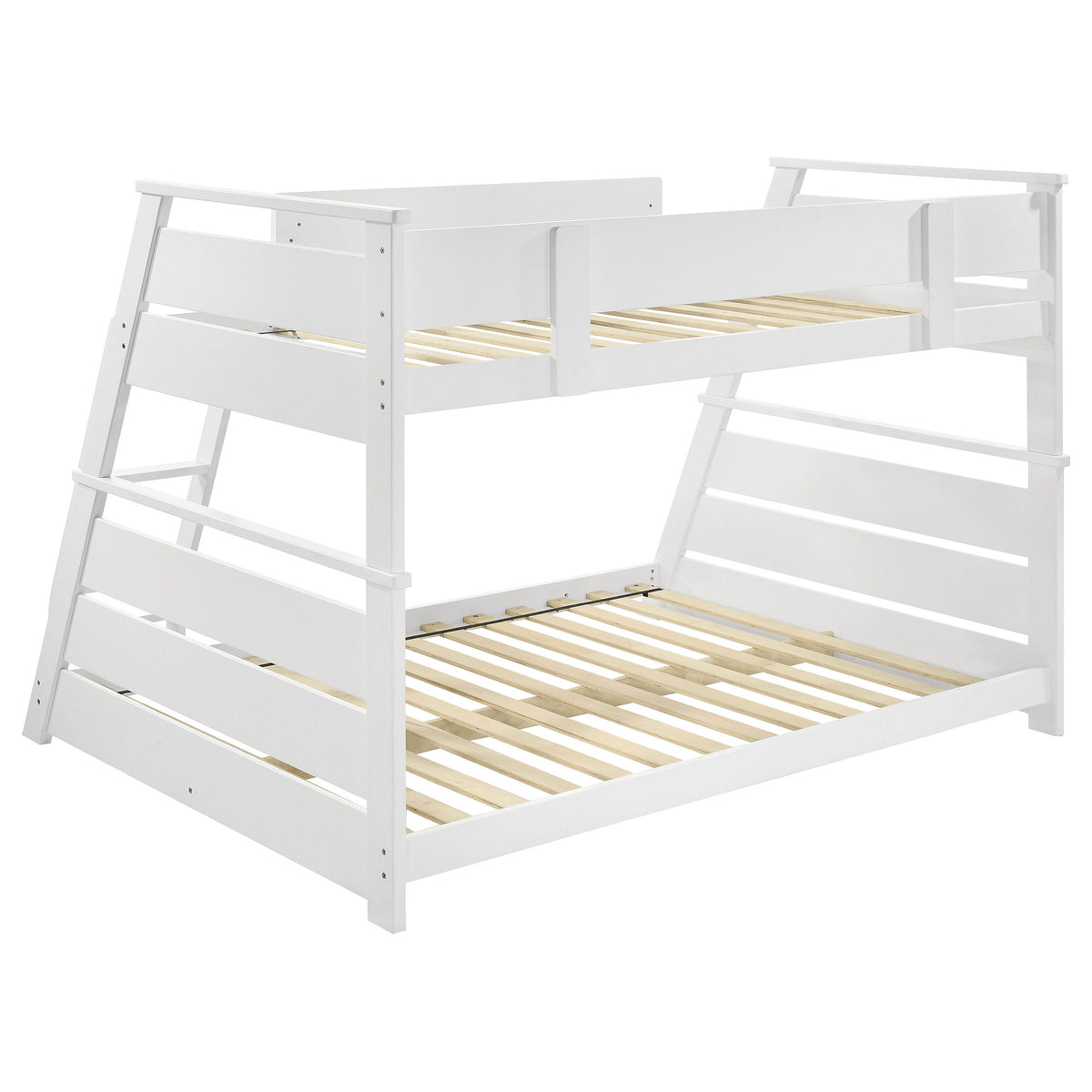Holden Wood Veneer Twin Over Full Bunk Bed - White