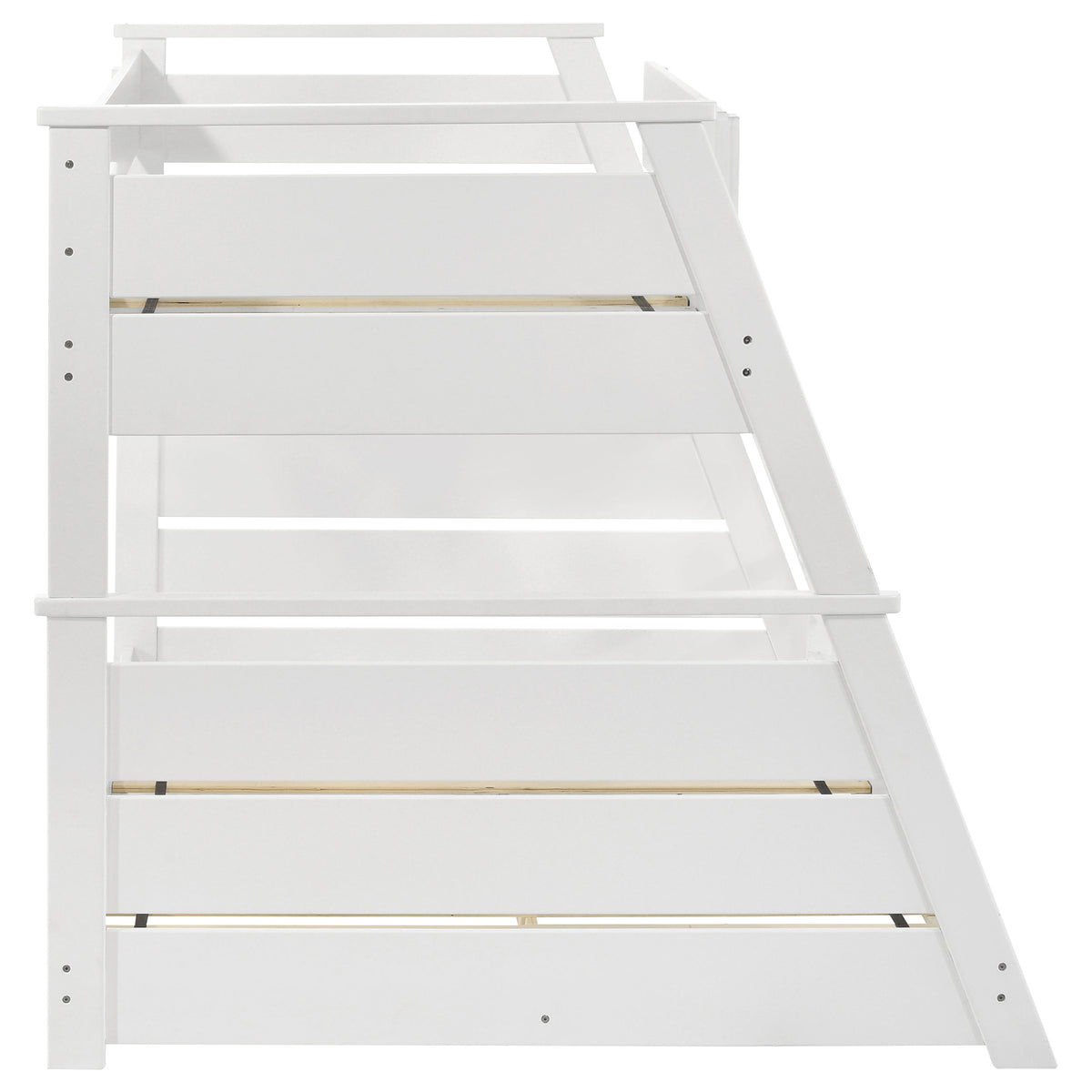 Holden Wood Veneer Twin Over Full Bunk Bed - White