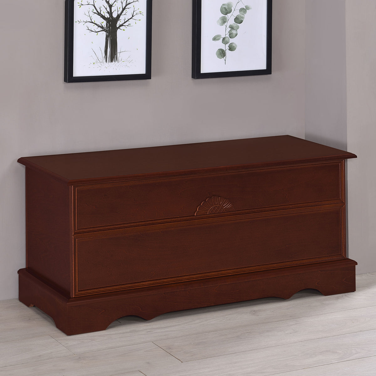 Paula Cedar Chest - Warm Brown