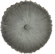 Sofia RC813 Charcoal 16" X 16" Round Throw Pillows