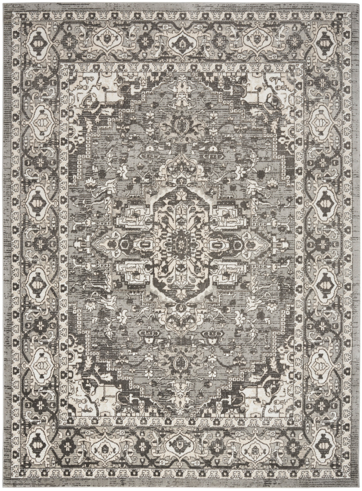 Quarry QUA05 Grey Rug - Rectangle
