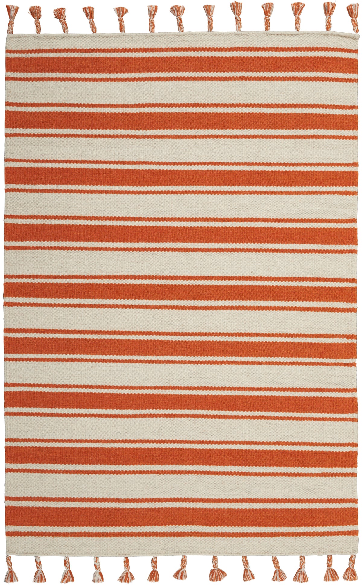 Rio Vista DST01 Ivory Orange Rug - Rectangle