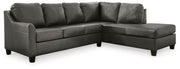 Valderno 2-Piece Sectional with Chaise Leather