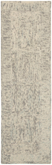 Colorado CLR04 Ivory Grey Teal Rug - Runner