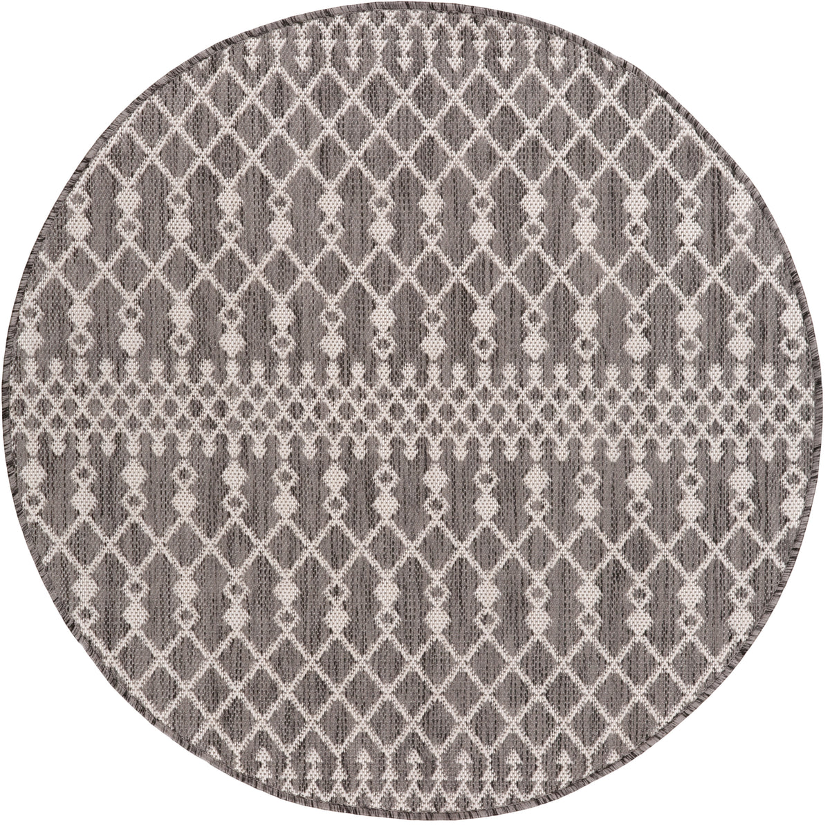 Positano POS02 Charcoal Rug - Round
