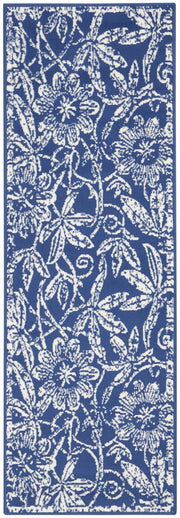 Whimsicle WHS05 Navy Rug - Runner