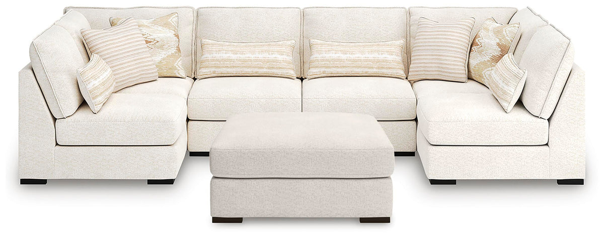 Donelson Creek 4-Piece Sectional and Ottoman