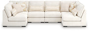 Donelson Creek 6-Piece Sectional Chenille Next-Gen Nuvella™ Performance Fabric