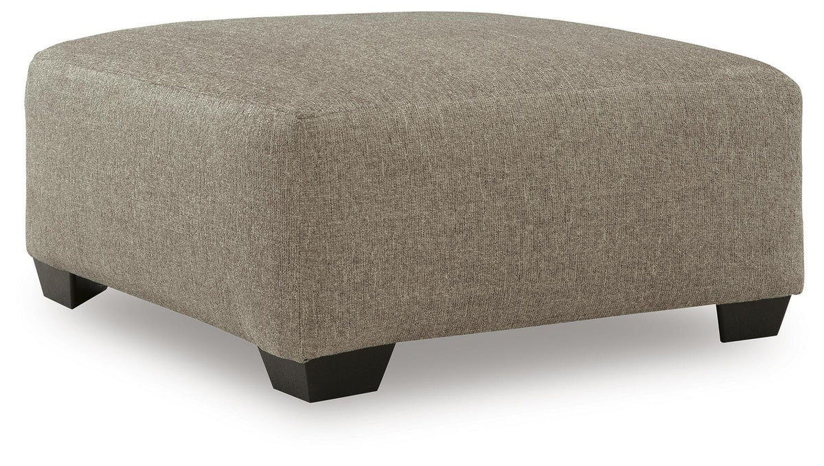 Newellen Oversized Accent Ottoman Chenille