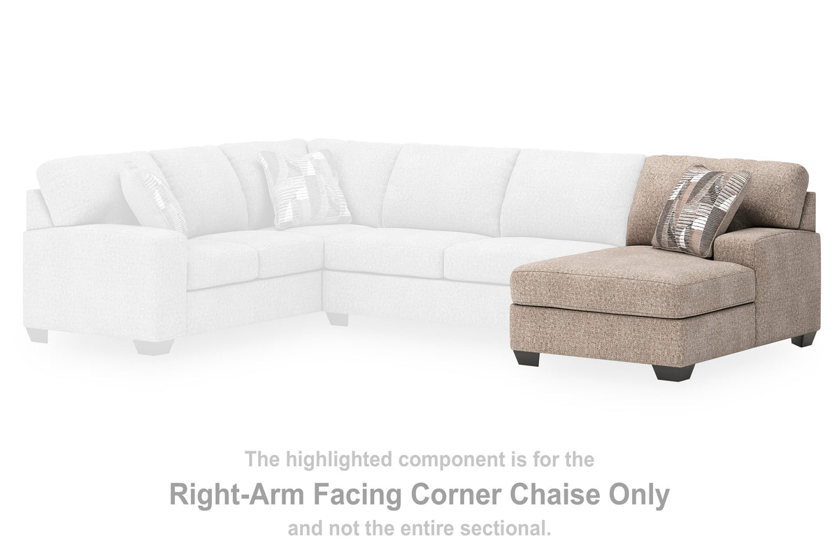Newellen RAF Corner Chaise Chenille