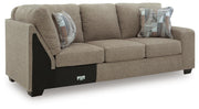 Newellen RAF Sofa w/Corner Wedge Chenille