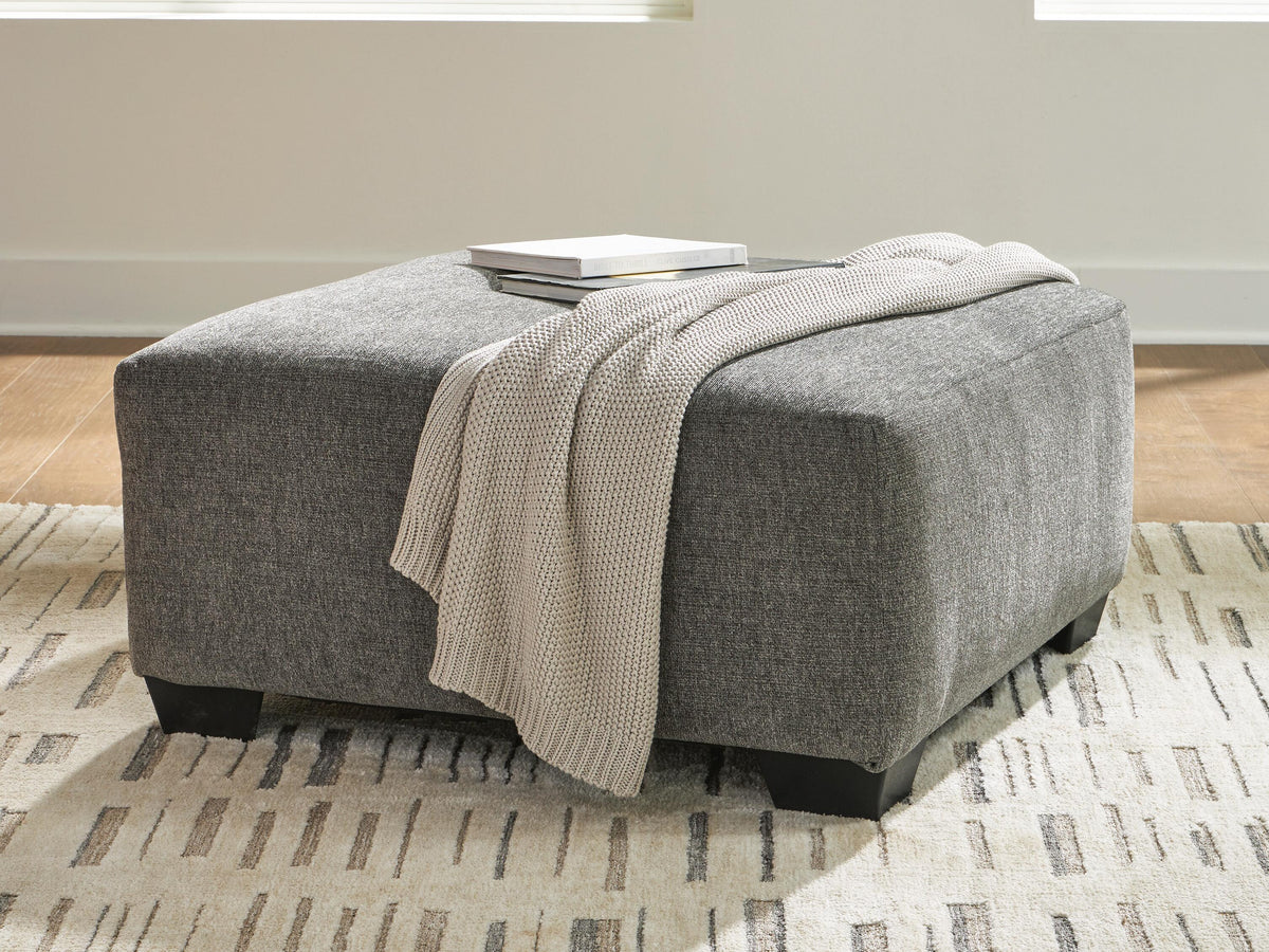Newellen Oversized Accent Ottoman Chenille