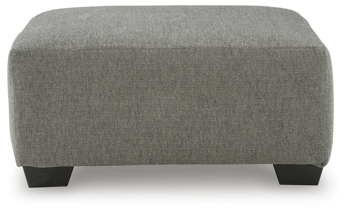Newellen Oversized Accent Ottoman Chenille