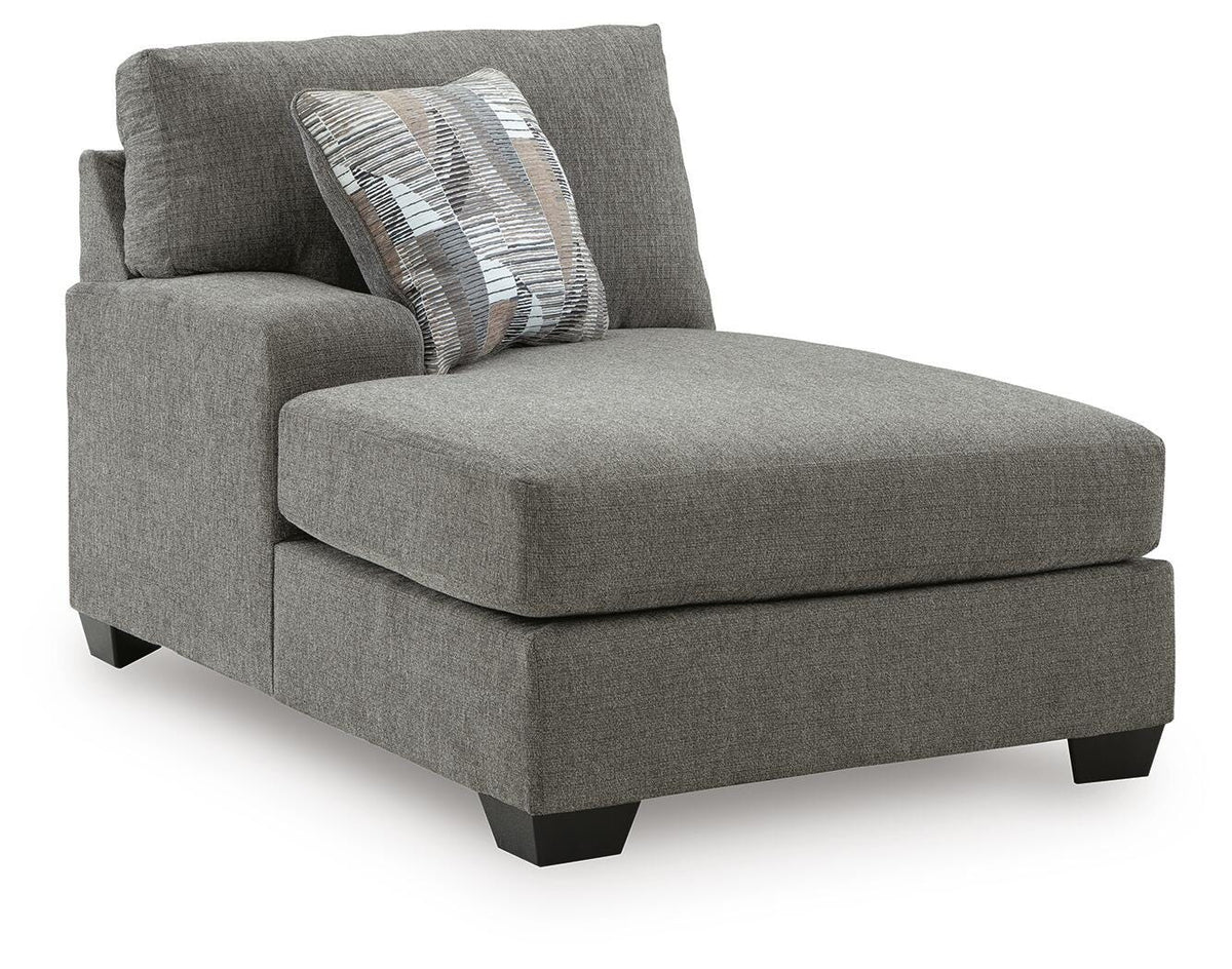 Clarington 3-Piece Sectional and Oversized Ottoman
