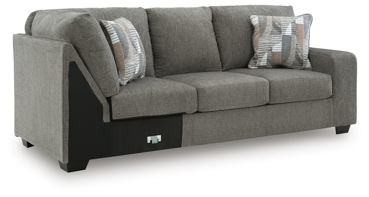 Newellen RAF Sofa w/Corner Wedge Chenille