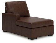 McDowlan LAF Corner Chaise Leather