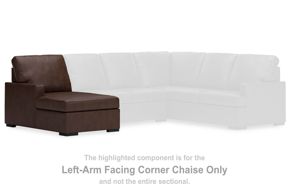 McDowlan LAF Corner Chaise Leather