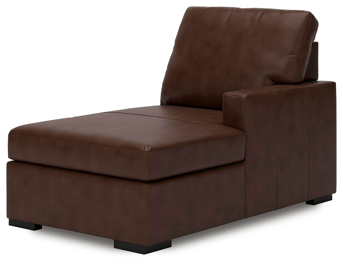 McDowlan RAF Corner Chaise Leather