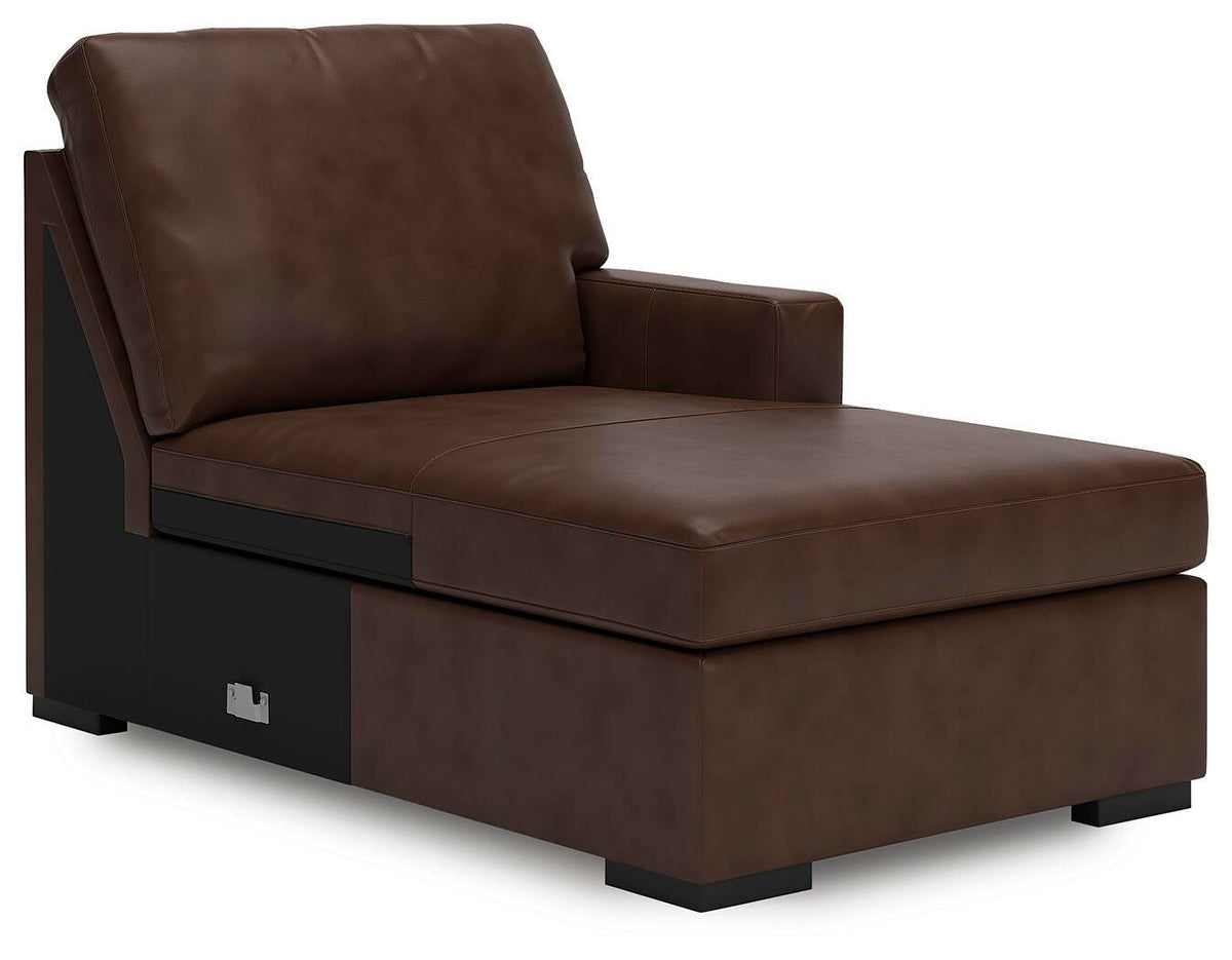 McDowlan RAF Corner Chaise Leather