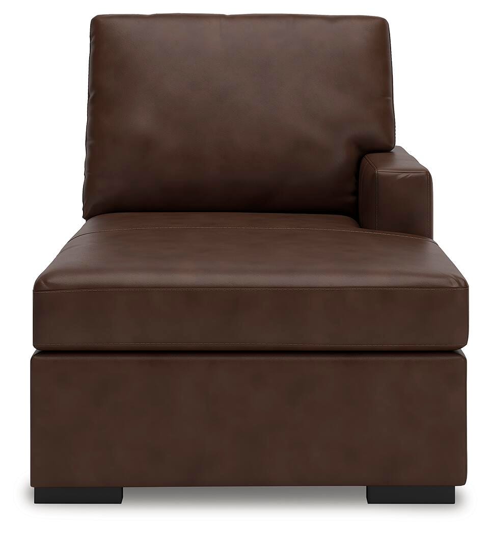 McDowlan RAF Corner Chaise Leather