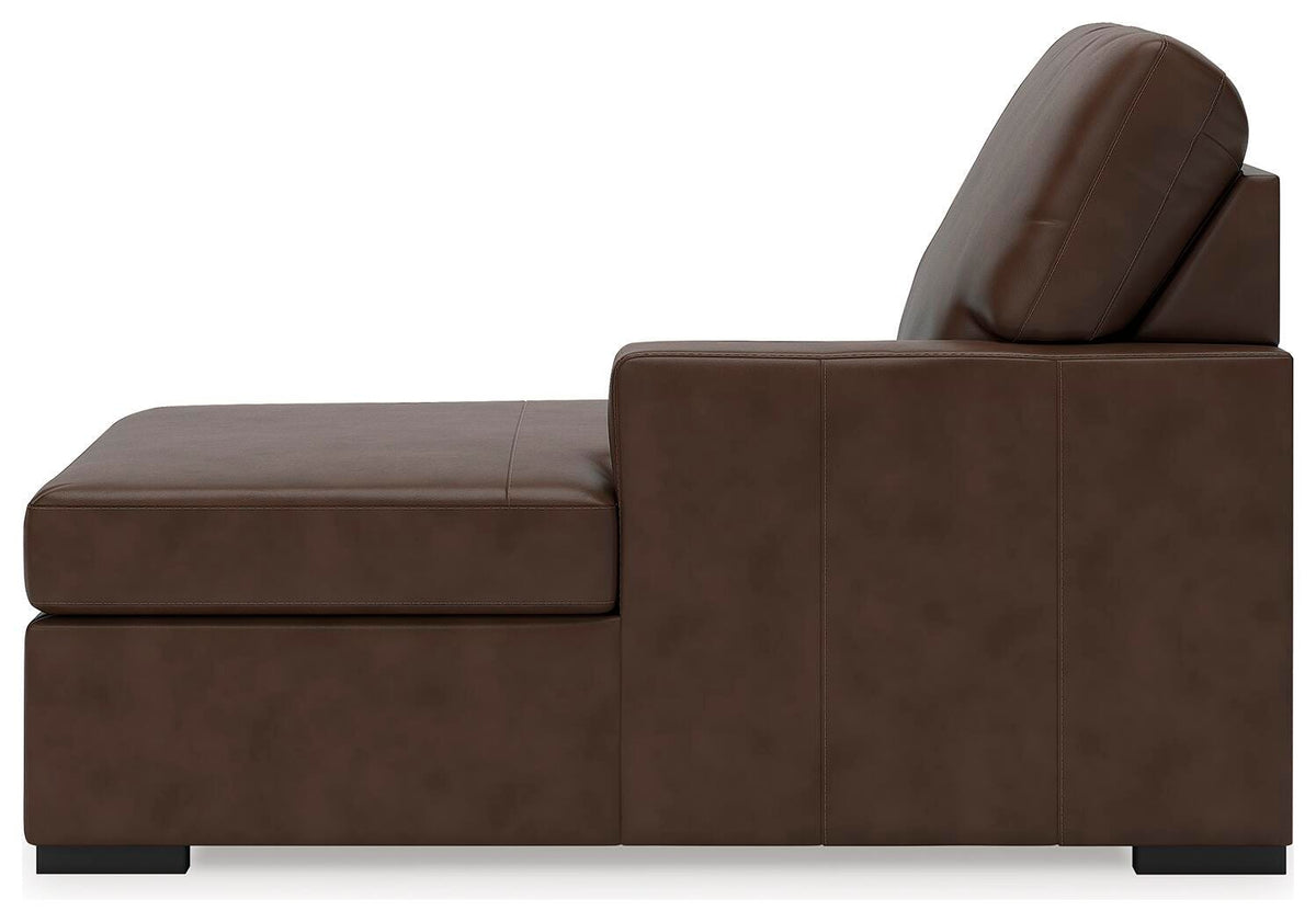 McDowlan RAF Corner Chaise Leather
