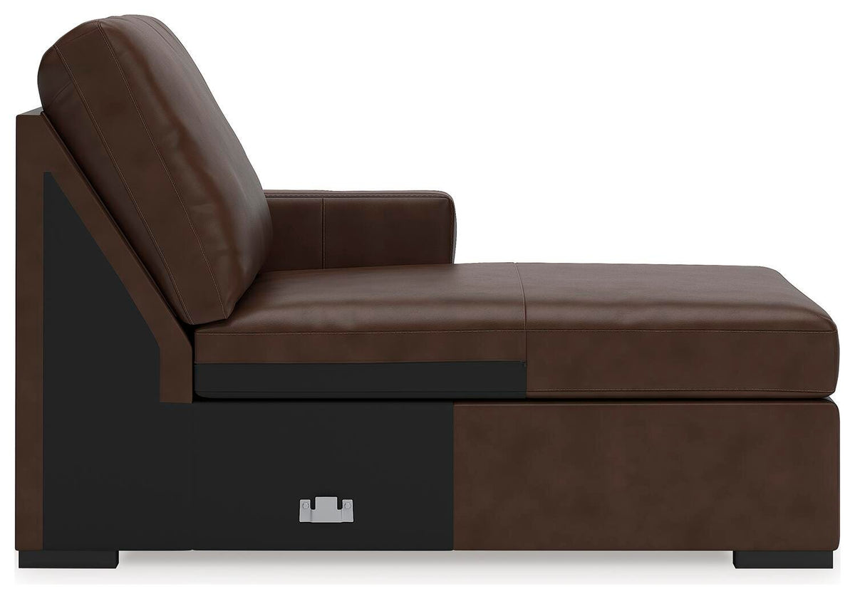McDowlan RAF Corner Chaise Leather