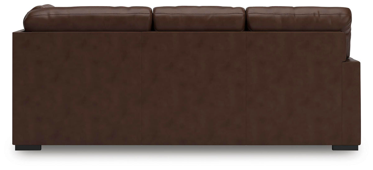 McDowlan LAF Sofa w/Corner Wedge Leather