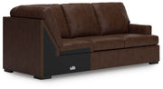 McDowlan RAF Sofa w/Corner Wedge Leather