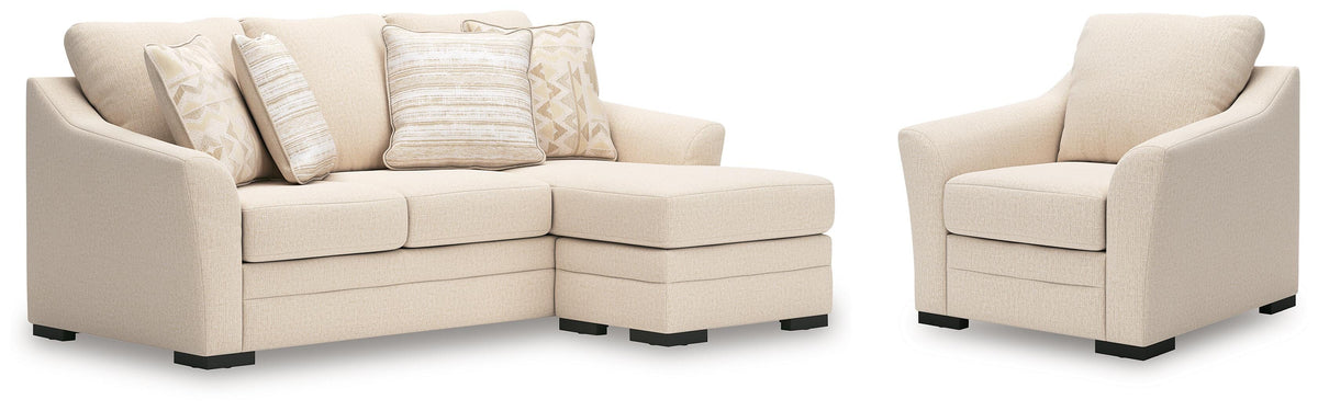 Lango Sofa Chaise and Chair