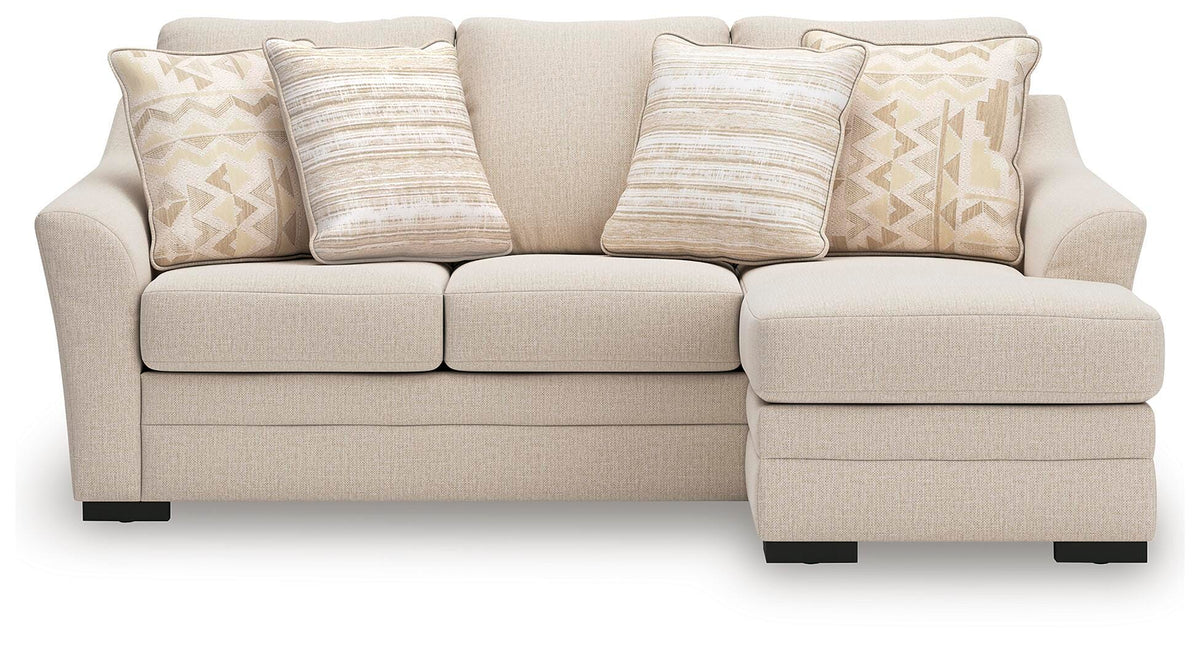 Lango Sofa Chaise Next-Gen Nuvella™ Performance Fabric Chenille