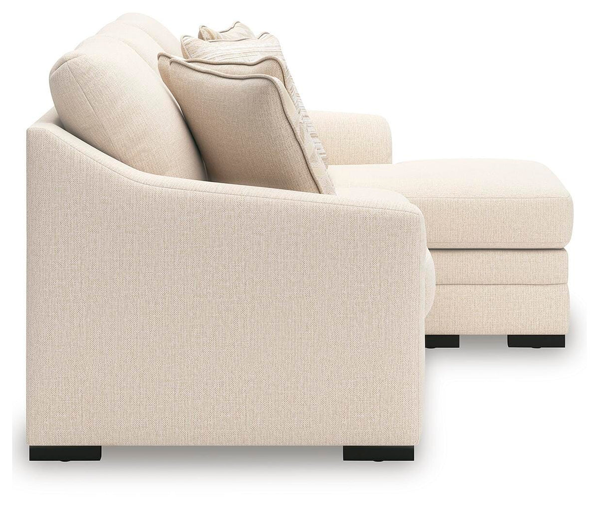 Lango Sofa Chaise Next-Gen Nuvella™ Performance Fabric Chenille